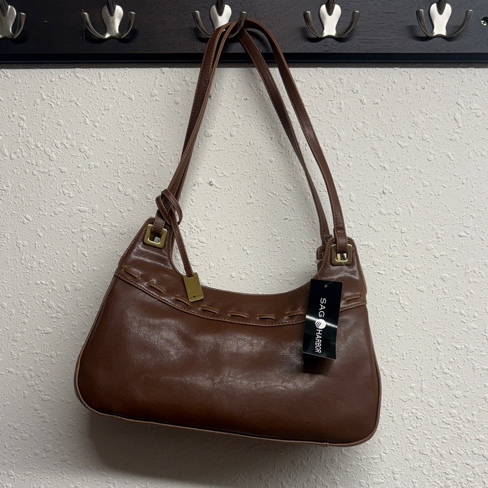 NWT Sag Harbor Brown Mini Bag
